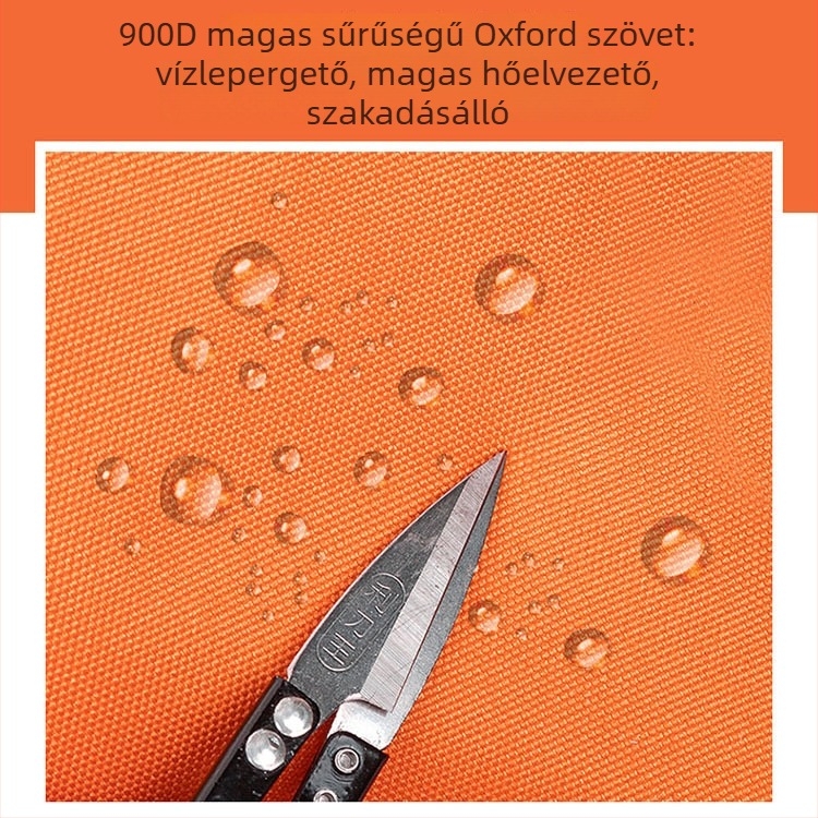 Tűzvédelmi sürgősségi mentő hátizsák kültéri használatra, vízálló, 20–35 L kapacitás, Oxford anyag, ergonómikus hátsó panel, kompatibil 16 hüvelykes laptophoz
