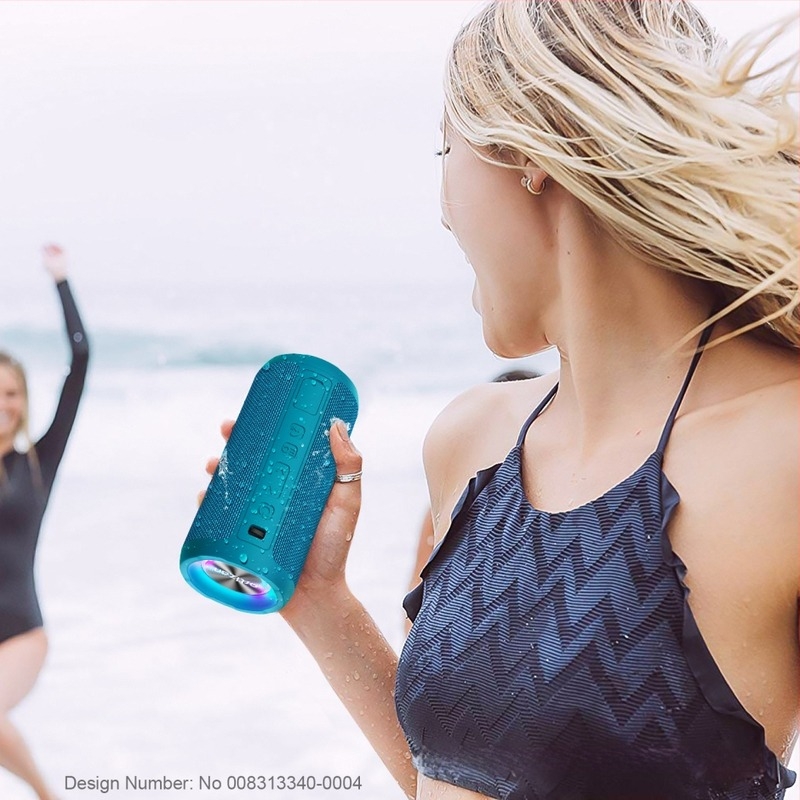 Ortizan Bluetooth hangszóró – 20W, IPX7 vízálló, Bluetooth 5.3, beépített 4000–6000 mAh akkumulátor, frekvencia-tartomány 20 Hz–20 kHz