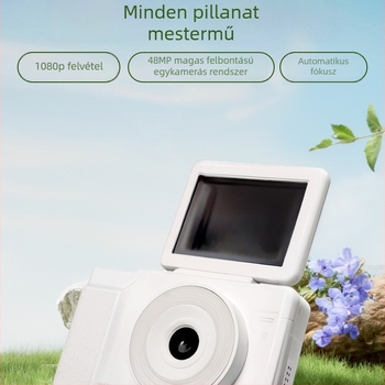 H13 sorozat selfie kamera — 24MP+ CCD szenzor, 16x optikai zoom, 2.8 hüvelykes forgó kijelző, periszkóp objektív, elektronikus képstabilizálás