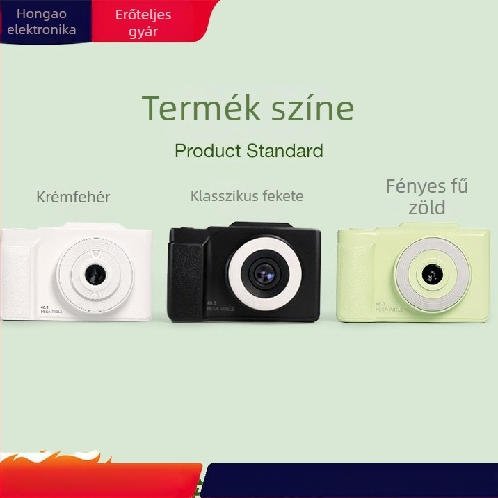 H13 sorozat selfie kamera — 24MP+ CCD szenzor, 16x optikai zoom, 2.8 hüvelykes forgó kijelző, periszkóp objektív, elektronikus képstabilizálás