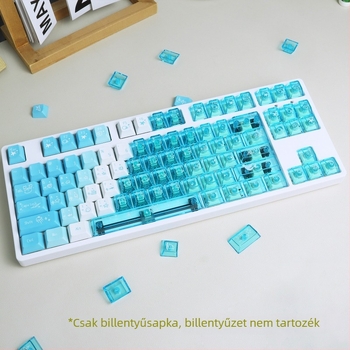 Cherry profilú PBT keycap készlet mechanikus billentyűzethez, dye-sublimáció PC-n, 150 kulcs, testreszabás támogatott