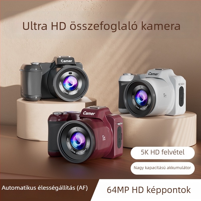 M29 digitális kamera CMOS 1/2.3 hüvelykes érzékelő, 21 MP, 6144×4912 felbontás, 16x digitális zoom, periszkópos objektív
