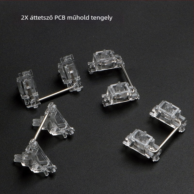 JKDK mechanikus billentyűzet átlátszó szatelit-tengellyel, modell Transparent satellite axis, vezetékes kapcsolat