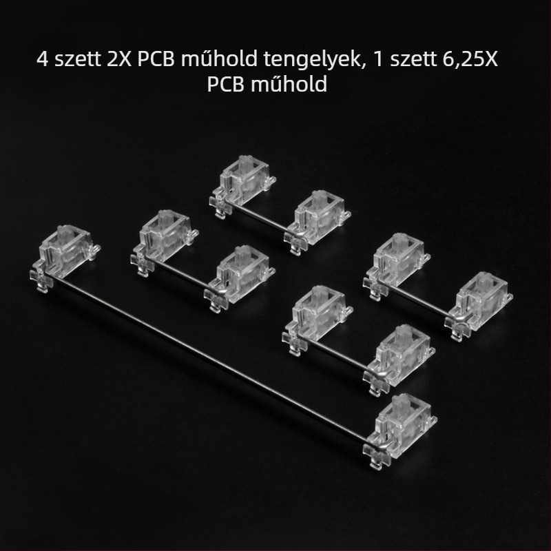 JKDK mechanikus billentyűzet átlátszó szatelit-tengellyel, modell Transparent satellite axis, vezetékes kapcsolat