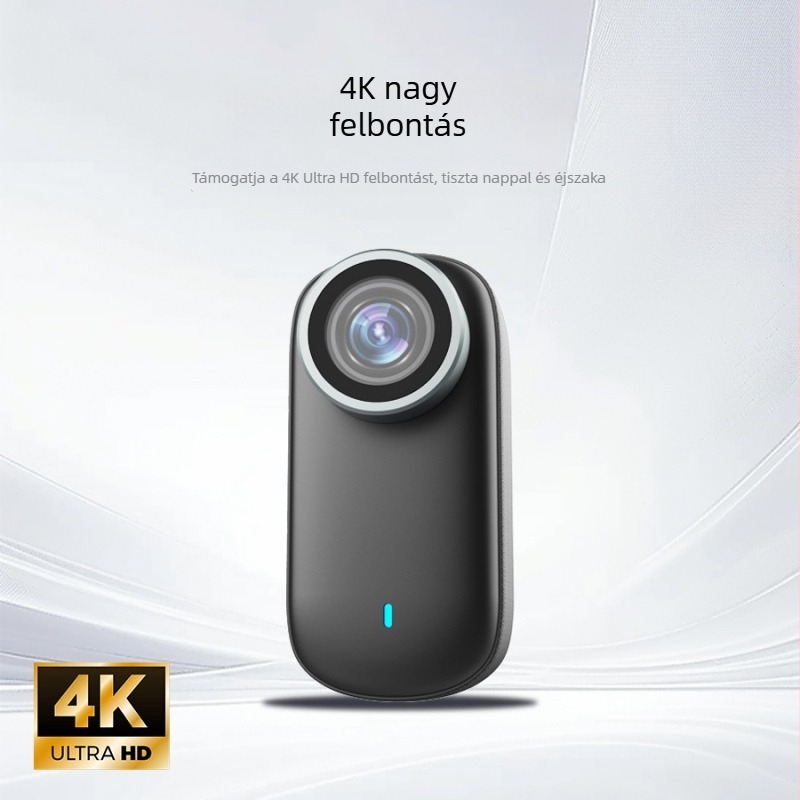 Kompakt 4K akciókamera sporthoz és kerékpározáshoz, vízálló, 1,5 hüvelykes LCD, 32GB tárhely, ABS+PC tokozás, 3 órás üzemidő