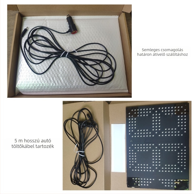 Autó LCD kijelző C188, LED kijelző, ABS+PC ház, általános kompatibilitás