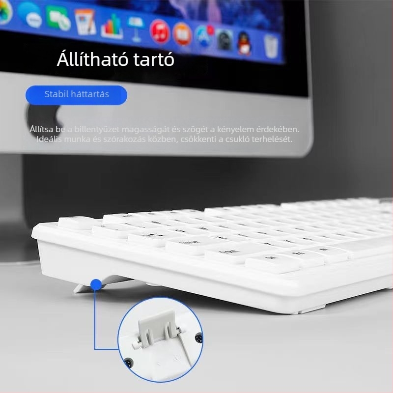 Numerikus billentyűzet, USB-kábeles, háttérvilágítás nélkül, asztali/otthoni használatra