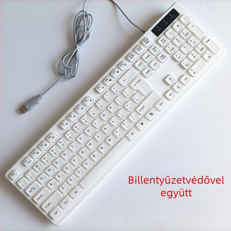 Numerikus billentyűzet, USB-kábeles, háttérvilágítás nélkül, asztali/otthoni használatra