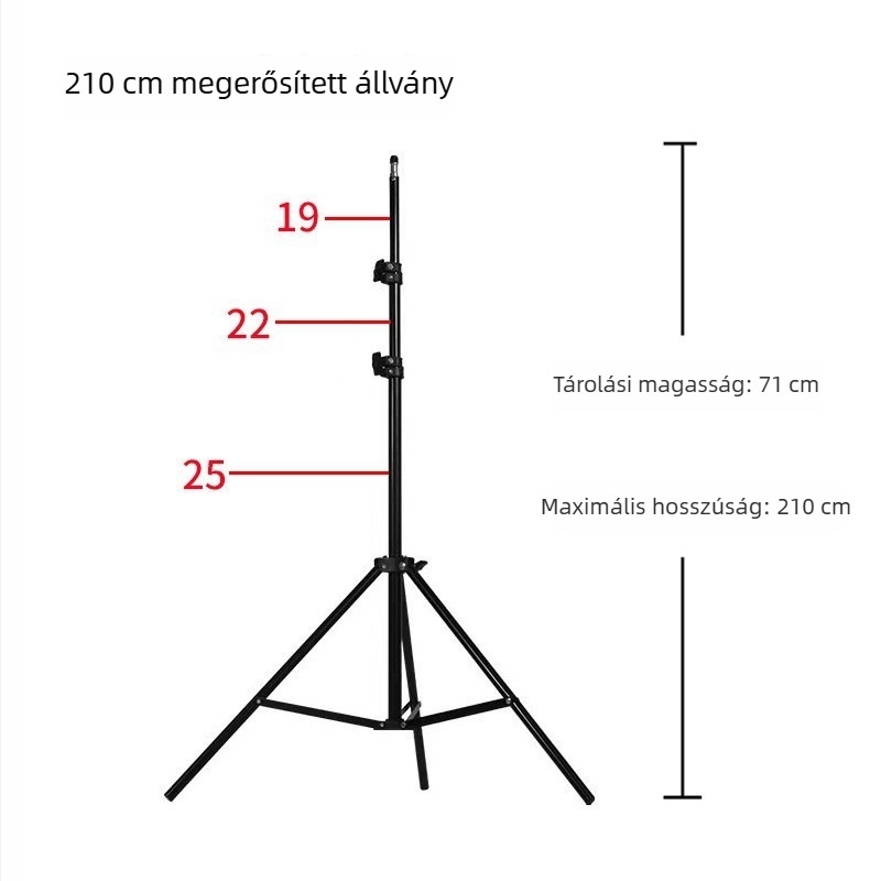 LED világítás élő közvetítéshez és fotózáshoz — dimmable, többfokozatú állítás, kevesebb mint 10W, 5V–12V tápegység