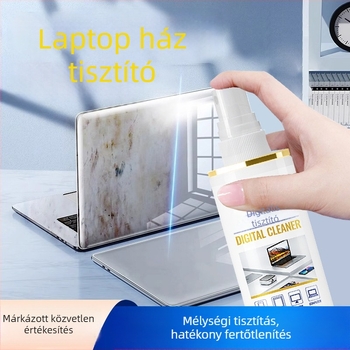 Általános tisztító spray notebookokhoz és számítógépekhez, modell 312; tisztító készlet, deionizált vízzel és felületaktív anyagokkal