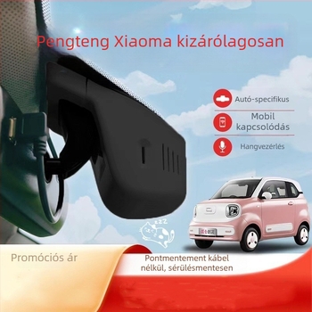 Autós dash cam 1080p, 140° látómező, körkörös felvétel, ütközésészlelés, éjszakai látás