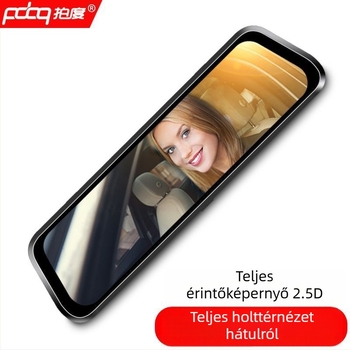 Autós dashcam elő- és hátsó kettős felvétellel, 1080p, 8MP, Wi-Fi, 256GB