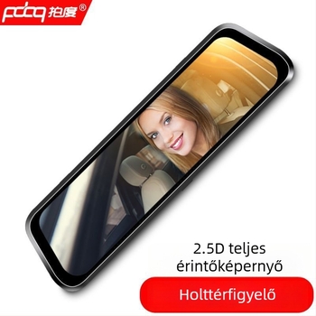 Autós dashcam elő- és hátsó kettős felvétellel, 1080p, 8MP, Wi-Fi, 256GB