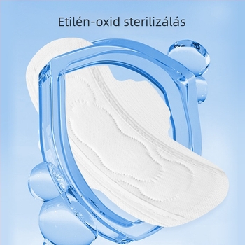 Morning Industry orvosi minőségű nőgyógyászati steril ápoló betét, tiszta pamut, lélegző, nappali- és éjszakai használatra