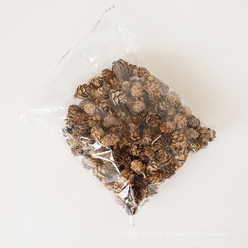 Core karácsonyi fenyőfa dísz készlet fahéjjal – DIY szárított virágok anyagai és ajándékdoboz