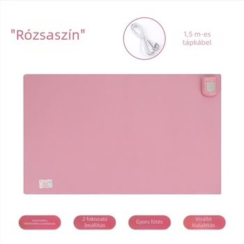 Elektrikus asztali melegítőpad, egyszerű dizájn, asztali szőnyeg és egérpad