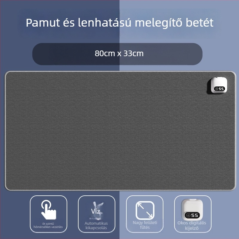 Egérmelegítő párna, közvetlen csatlakozás, 220V, 75W, PU anyag