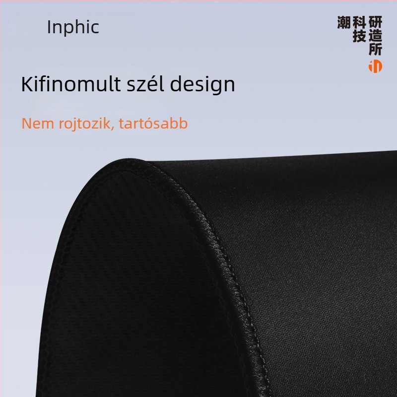 Inphic PD100 egérpad, textilből készült asztali matrac, csúszásmentes, egyoldalas, logónyomtatás, OEM testreszabás