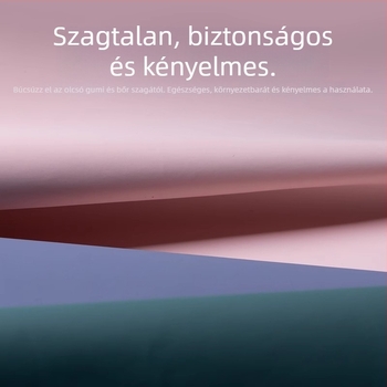 Kis egérpad Liquid Feel anyaggal és PVC-vel, kétoldalas, csúszásmentes, műanyag formázású
