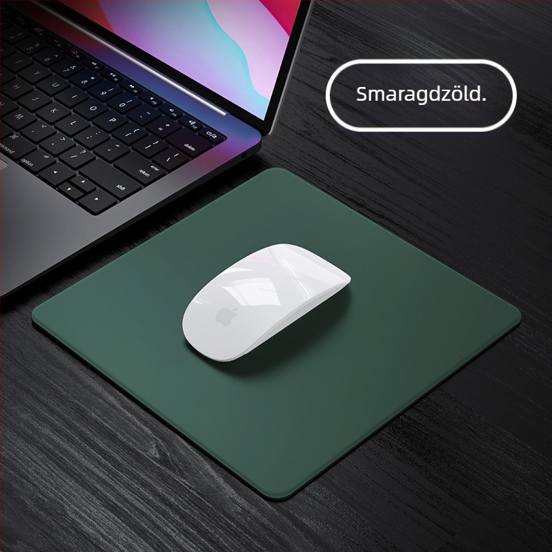 Kis egérpad Liquid Feel anyaggal és PVC-vel, kétoldalas, csúszásmentes, műanyag formázású