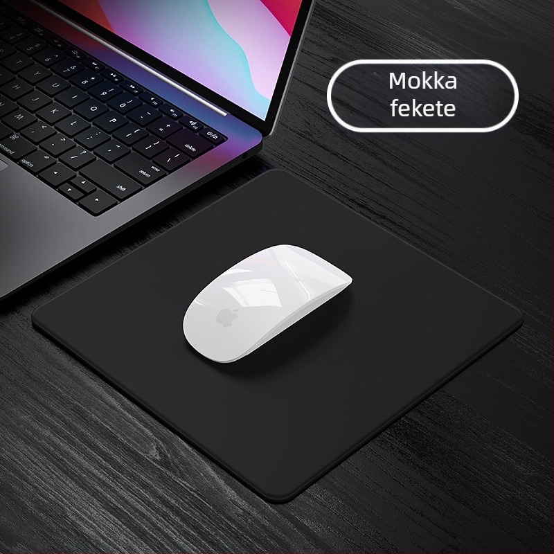 Kis egérpad Liquid Feel anyaggal és PVC-vel, kétoldalas, csúszásmentes, műanyag formázású