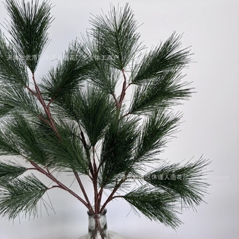 Mesterséges fenyő- és cipruság, műanyagból, Mu Jin márka, modell 3283093, egyágú ág
