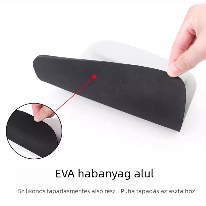 Egércsukló párna, gumírozott asztali alátét, egyoldalas, japán minimalista stílus
