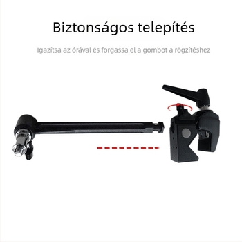 Monopod alumínium ötvözetből, maximális teher 6–10 kg, tömeg 500–1000 g, modell Sy-yzq