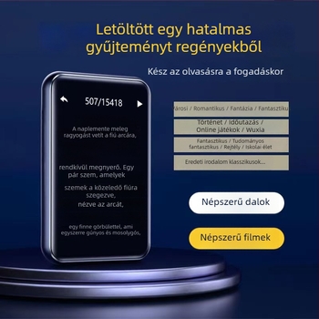 E-könyv olvasó Bluetooth MP3-lejátszóval, autó cigarettagyújtó tápellátással, modell T8, 128MB tárhely, autó MP3-interfész; csomag tartalmaz töltőt és Bluetooth fejhallgatót