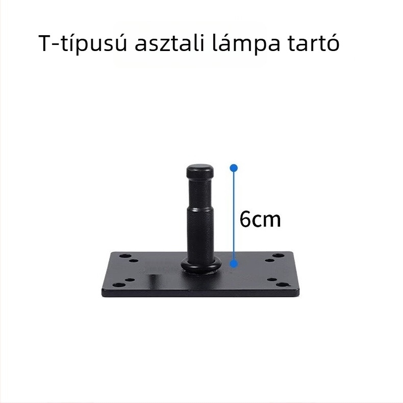 Mennyezetre szerelhető fotóbevilágító állvány, többirányú állíthatóság, vasból, 16 mm-es csőátmérő, teherbírás 5 kg — Shadow Knight
