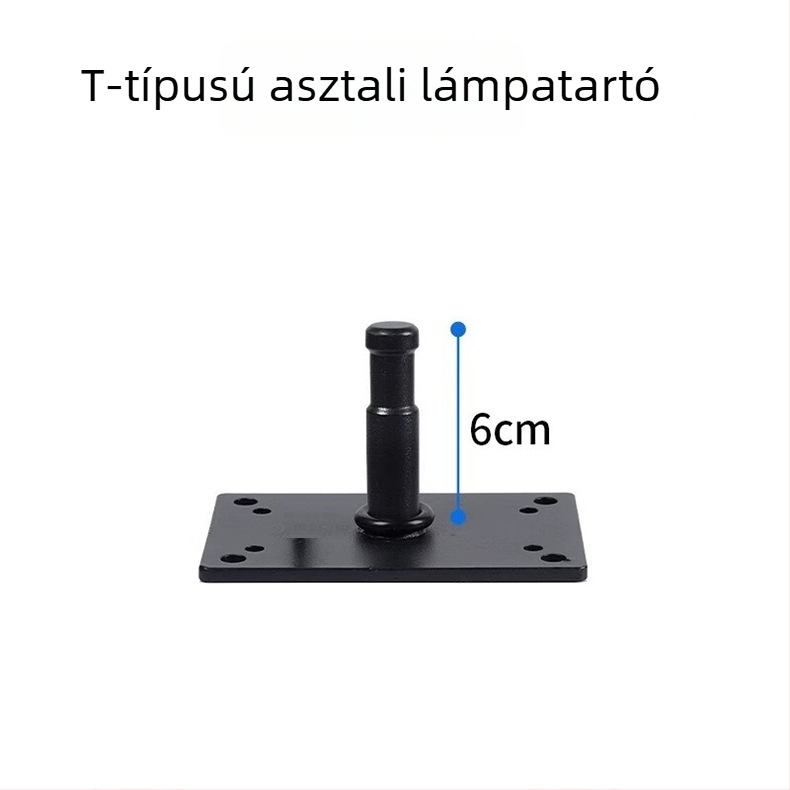 Mennyezetre szerelhető fotóbevilágító állvány, többirányú állíthatóság, vasból, 16 mm-es csőátmérő, teherbírás 5 kg — Shadow Knight