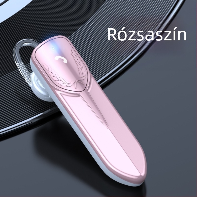 Vezeték nélküli Bluetooth fülhallgató függő kivitelben, 10 m hatótávolság, üzemidő >8 óra, IPX3 vízálló, Bluetooth 5.0