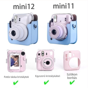 Polaroid Mini12 fényképezőgép táska, hátizsák stílus, Corduroy, fényképező táska, uniszex, otthoni tárolás