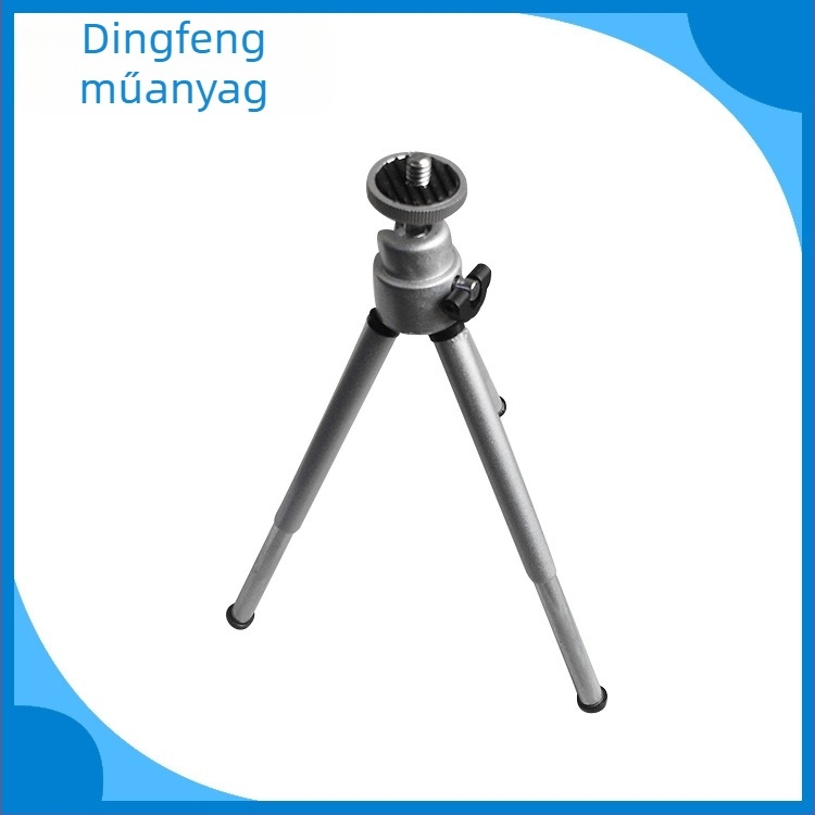 Dingfeng df-2 tripod SLR és tükör nélküli kamerákhoz, alumínium ötvözet, 3-kamrás lábak, teher 2–5 kg, gyorsoldó lemez, 3D PTZ támogatás
