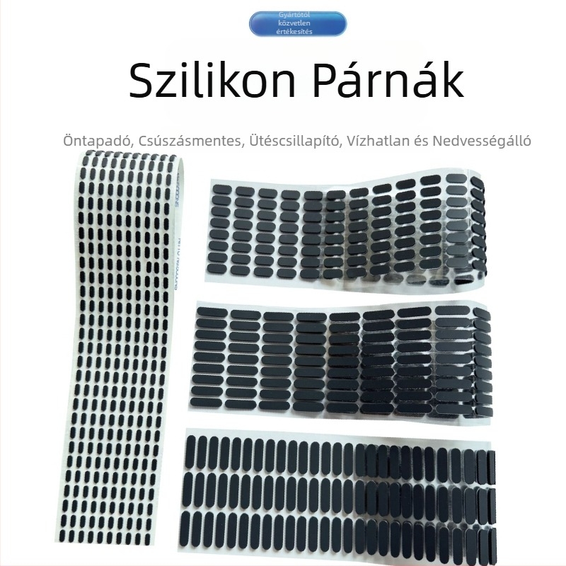 Szilikon talppárna elektronikus eszközökhöz – csúszásmentes, ütéscsillapító