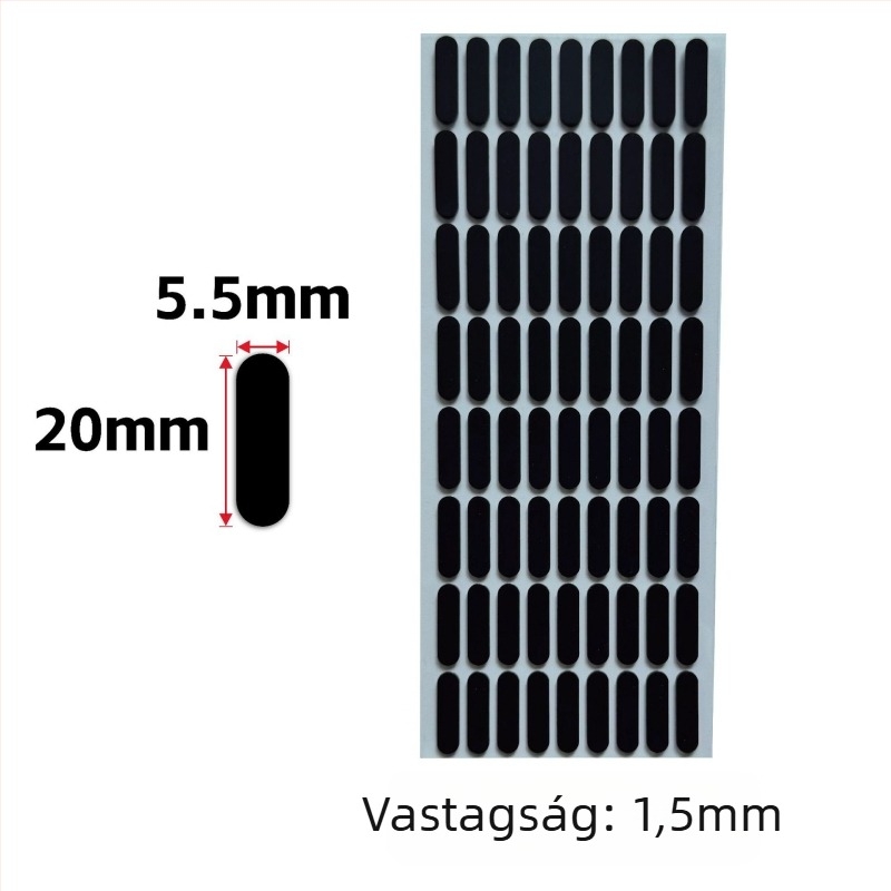 Szilikon talppárna elektronikus eszközökhöz – csúszásmentes, ütéscsillapító