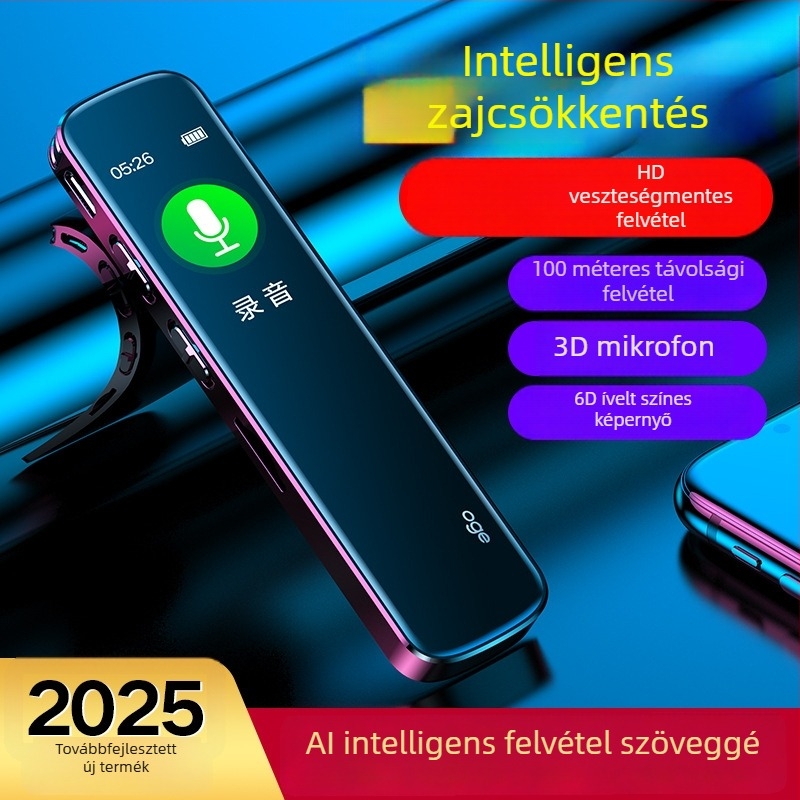 Hordozható felvevő toll 2025-ös modell zajcsökkentéssel, hallgatók és szakemberek számára
