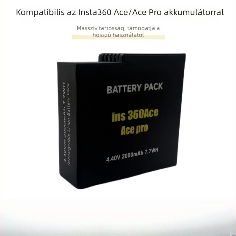 Insta360 Ace töltő (MSO-0018) - műanyag ház, töltőkábel tartozék