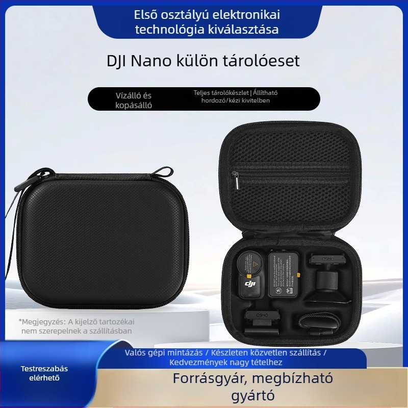 Yingshijiang PU keményhéjú védőtok DJI Osmo Nano storage bag