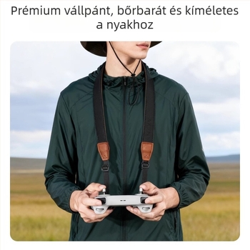 AXYN PU Távirányító nyakpánt Flip/Mini 3/4/5 Pro, Air 3S, Mavic 3 Pro, Mavic 4 Pro