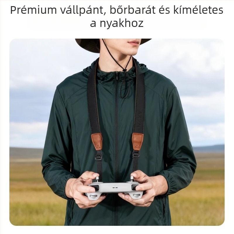 AXYN PU Távirányító nyakpánt Flip/Mini 3/4/5 Pro, Air 3S, Mavic 3 Pro, Mavic 4 Pro