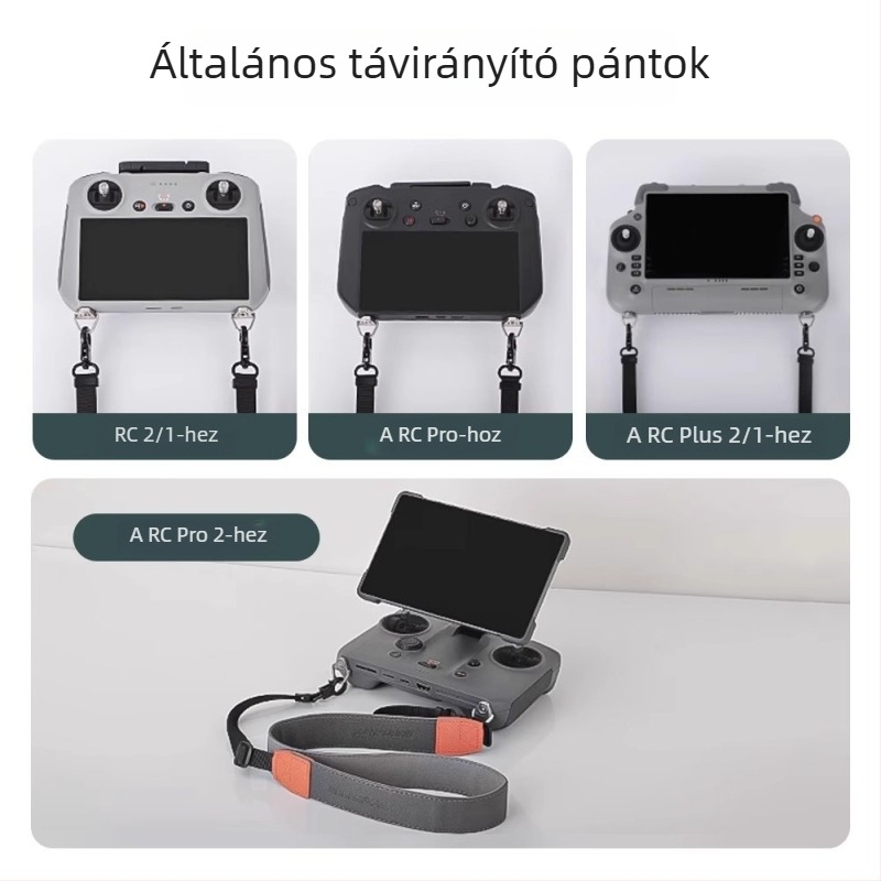 AXYN PU Távirányító nyakpánt Flip/Mini 3/4/5 Pro, Air 3S, Mavic 3 Pro, Mavic 4 Pro