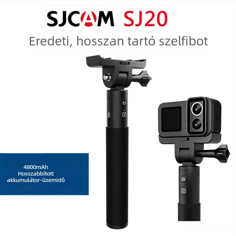 Sjcam SJ20 univerzális selfie bot beépített 4800mAh-s akkumulátorral sporthoz
