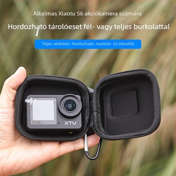 Xiaotu S6 sportkamera számára tárolótáska — EVA anyag; Modell: S6 convenient storage bag; Kompatibil modell: Xiaotu S6; Márka: JSR; Csomagolás: Táska