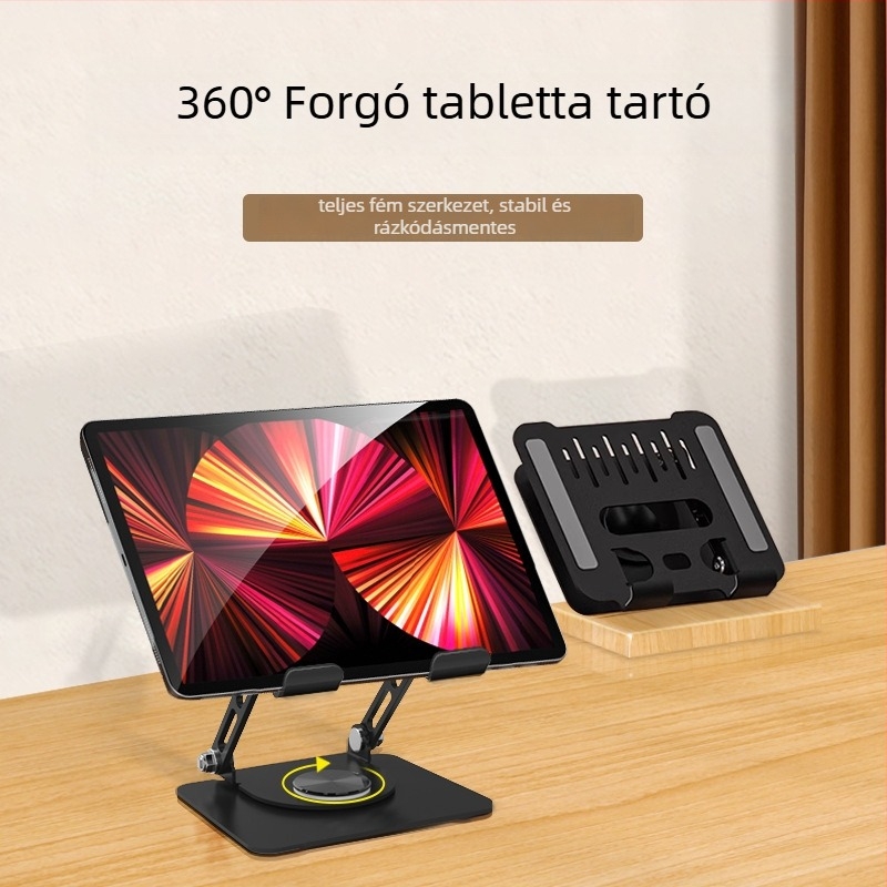 L35 laptopállvány, forgó, 680 g, kompatibilis iPad és iPhone és iPod touch modellekkel