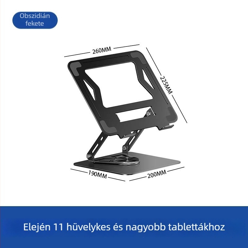 L35 laptopállvány, forgó, 680 g, kompatibilis iPad és iPhone és iPod touch modellekkel