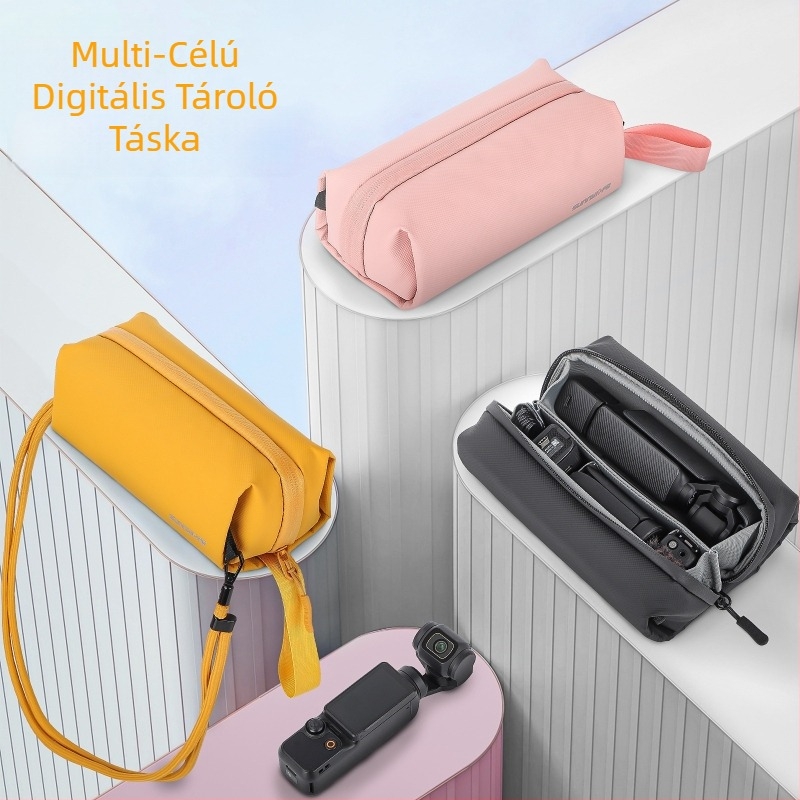 Pocket3/Osmo Nano tároló táska, crossbody hordozható, poliészter, modell B018, raktáron