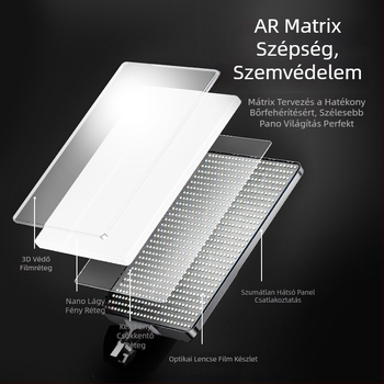 PB300W professzionális LED stúdióvilágítás fotózáshoz – 50W, 220V, Fényerő szabályozható, 3 m hatótávolság