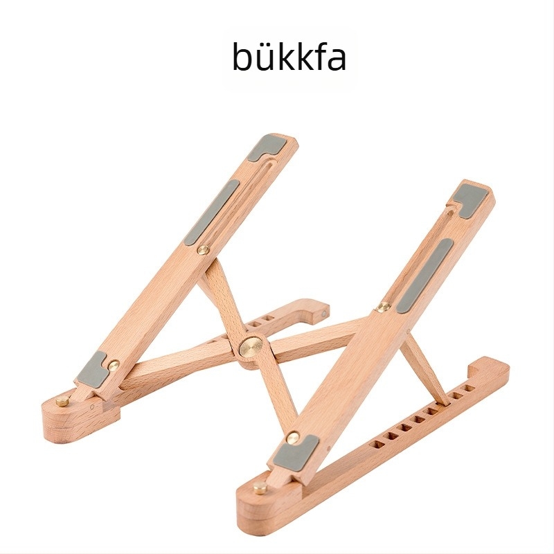 Laptop állvány – fa, összecsukható, modell HH-0123, univerzális kompatibilitás