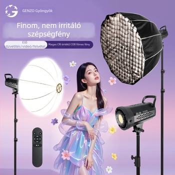 Professzionális COB fotófény stúdióhoz és élő közvetítéshez – 200W, 220V, 2700–6500K